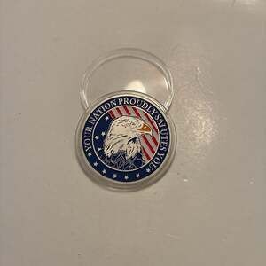 Grateful Nation Never Forget POW/MIA Challenge Coin